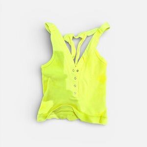 FP Movement by Free People Bright Yellow Top